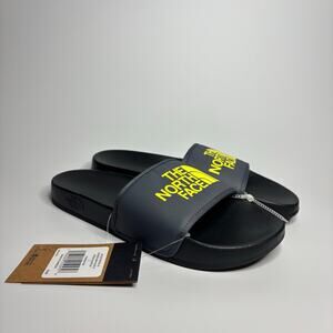The North Face Men’s Base Camp Slides III in TNF Black/Acid Yellow